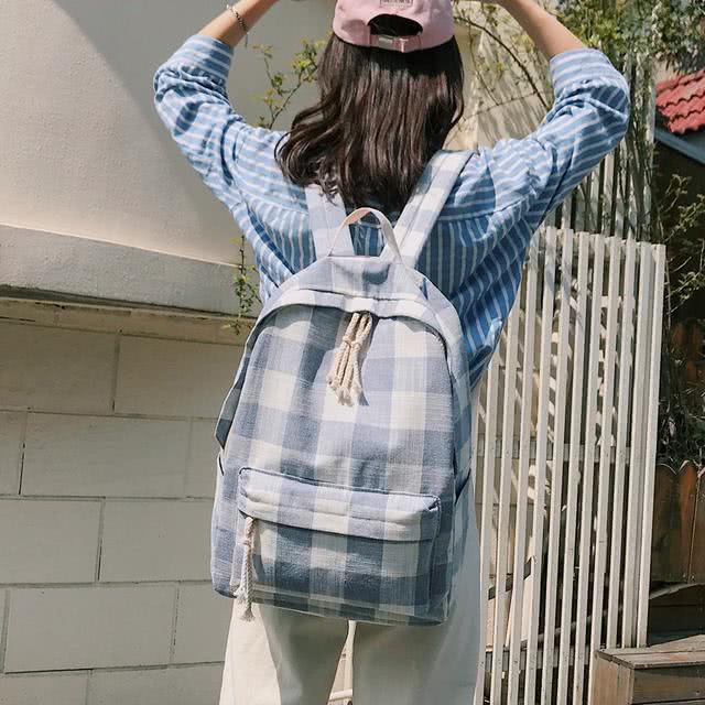 小清新女款双肩包
